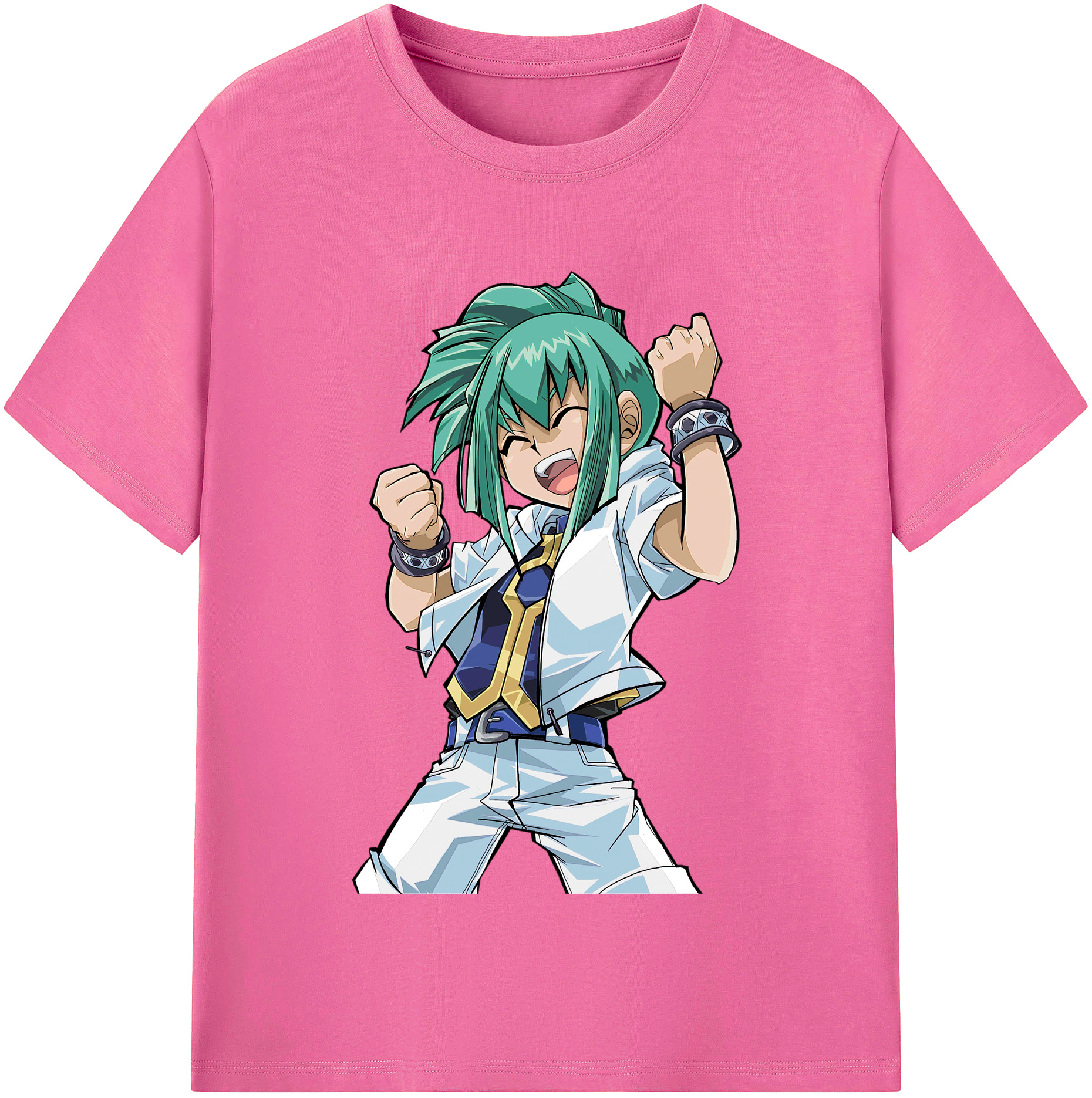 （画像用） 遊☆戯☆王 Yu-Gi-Oh! レディースカジュアルプリントTシャツ（綿100％）